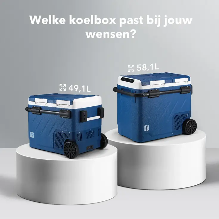 Koelbox 58.1L - Blauw