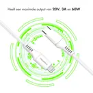 imoshion Lightning naar USB-C kabel 1 meter