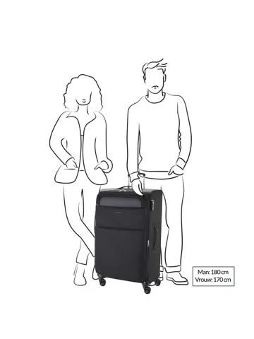 Gabol Cloud Trolley Large 79 blue |107 L