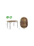 Tafel Feather Ovaal 130x90 cm