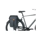 Basil dubbel Miles Tarpaulin zwart oranje 34L