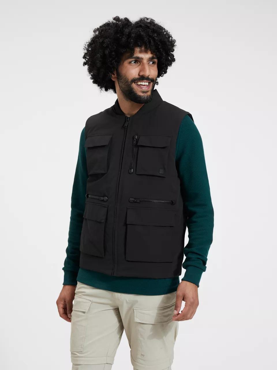 ANWB  Muniz  Bodywarmer uniseks  Human Nature  Zwart   S main product image