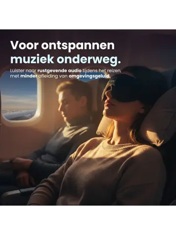 Slaapmasker Bluetooth - Zwart - PurelyGoods