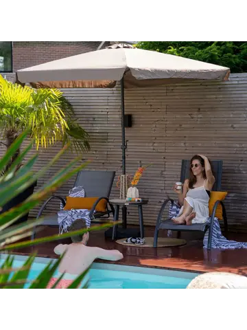 Santos grijs Ligbed Garden Impressions