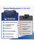 Nekkussen Vliegtuig Ergonomisch - Reiskussen Set