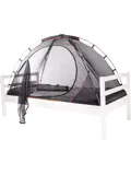 Bedtent Klamboe - 200x90cm - Muggennet - 1mm gaas