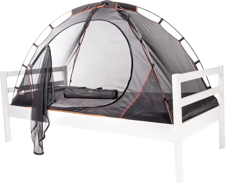 Bedtent Klamboe - 200x90cm - Muggennet - 1mm gaas