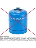Gasdrukregelaar met slang