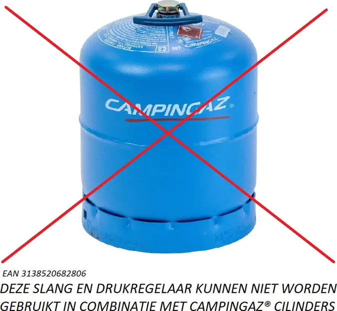 CAMPINGAZ Gasdrukregelaar met slang