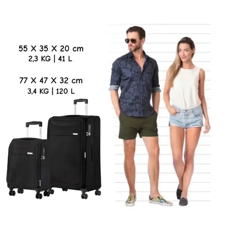 Air Zachte Kofferset S+L
