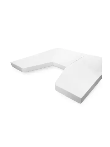 Molton matrasbeschermer 3-delig