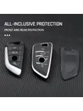 TPU Sleutelhoesje voor Bmw zwart B4A