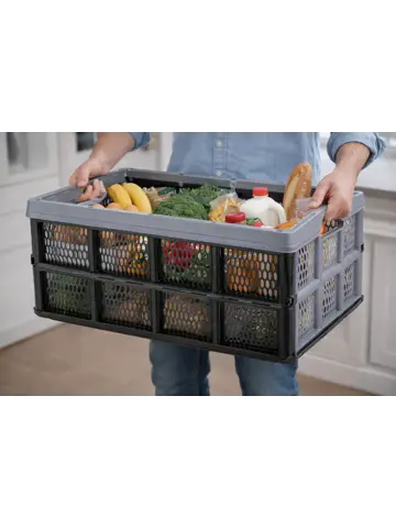 Vouwkrat 32L – Opvouwbare Opbergkrat