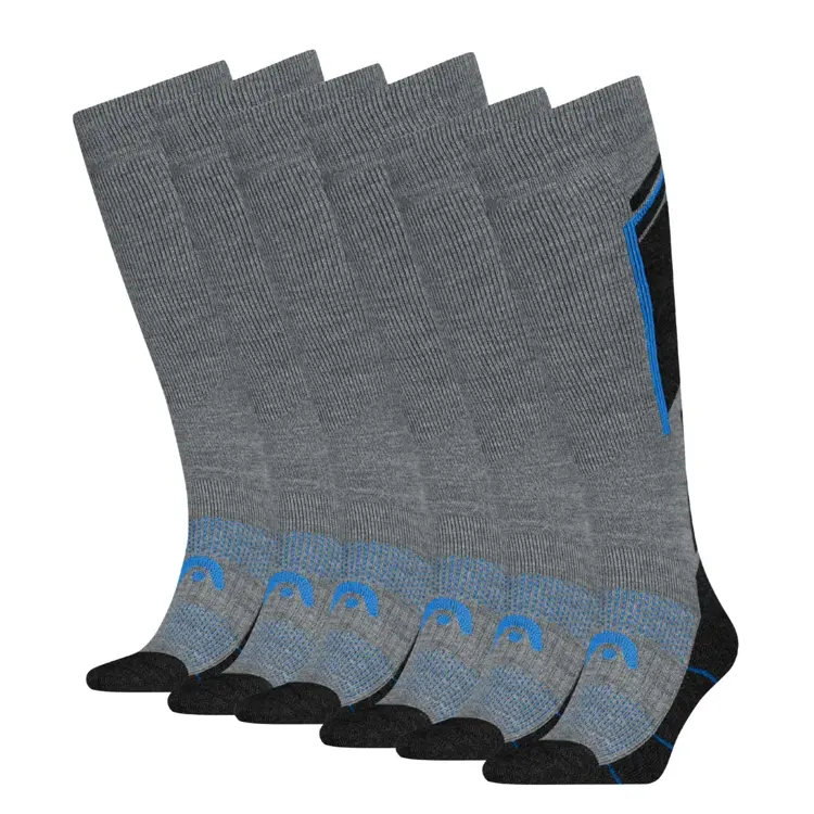 HEAD - 6 paar - Unisex - Skisokken