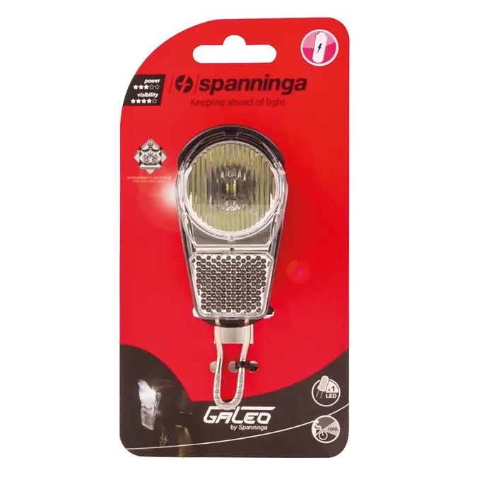 Spanninga koplamp Galeo Xb batterij 4 lux