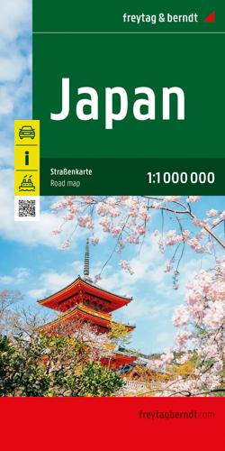Wegenkaart Japan
