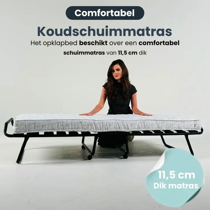 Troonz Opklapbed Morena - 90 x 200 cm - Set