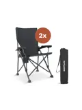 Ergonomische Campingstoel - Opvouwbaar - 2-pack