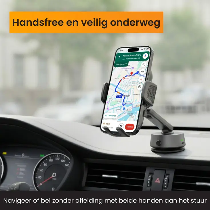 Telefoonhouder Auto - Elektrische Zuignap
