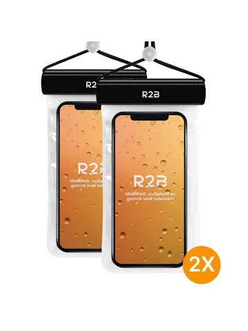 Waterdicht Telefoonhoesje met Koord 2x