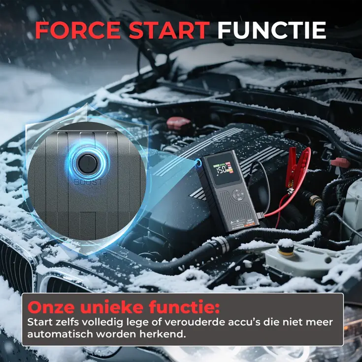 Boost Air Micro - Compressor Jumpstarter - 480CCA