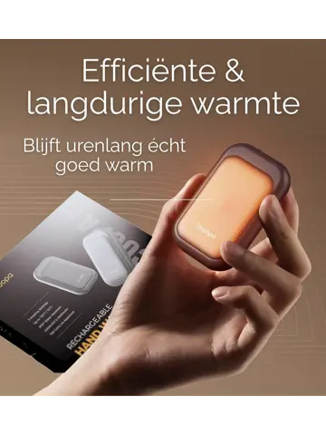 Herbruikbare Magnetische Handwarmers Oplaadbaar