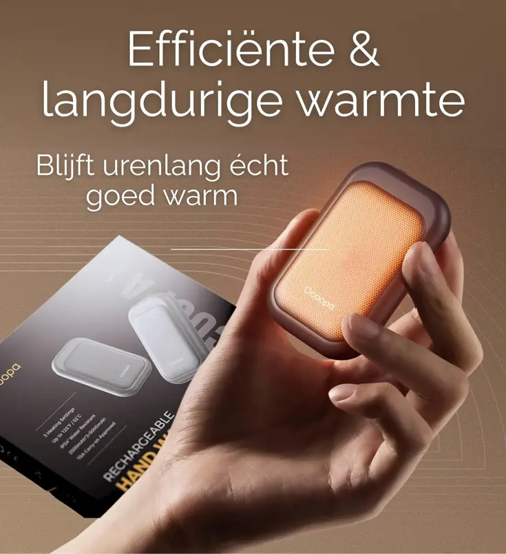 Herbruikbare Magnetische Handwarmers Oplaadbaar