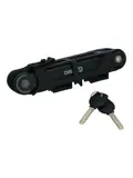 Uniek vouwslot 85 cm met sleutel en houder