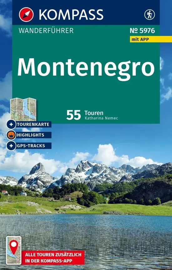 Wandelgids WF 5976 Montenegro