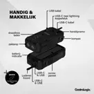 Solar Powerbank Incl. Handslinger 50.000mAh