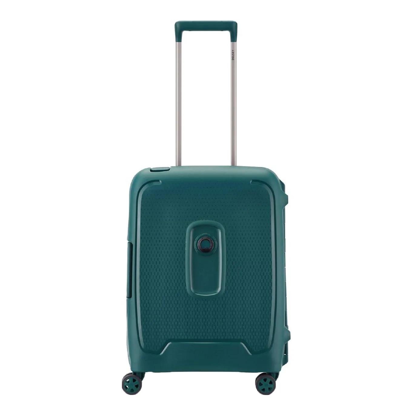 Delsey  4 wheel trolley 55/40 slim green Groen  Groen main product image