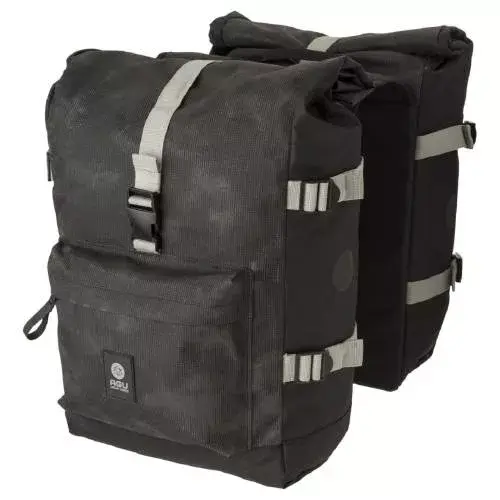 AGU Dubbele fietstas Urban Trend - Rolltop