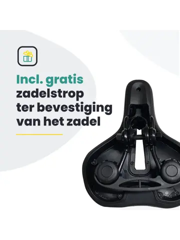 Voltano Dames Fietszadel Uitsparing