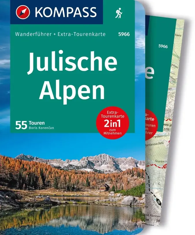 Kompass Wanderführer 5966 Julische Alpen