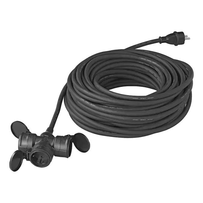 ProPlus Schuko Stekkerdoos - 3-voudig