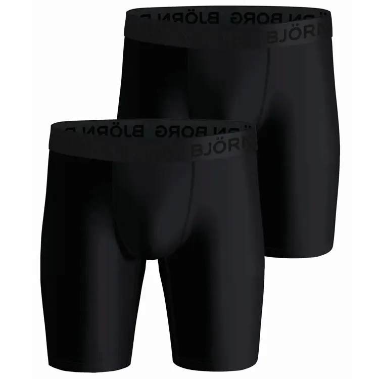 2-Pack Boxers Long Leg Heren - Björn Borg