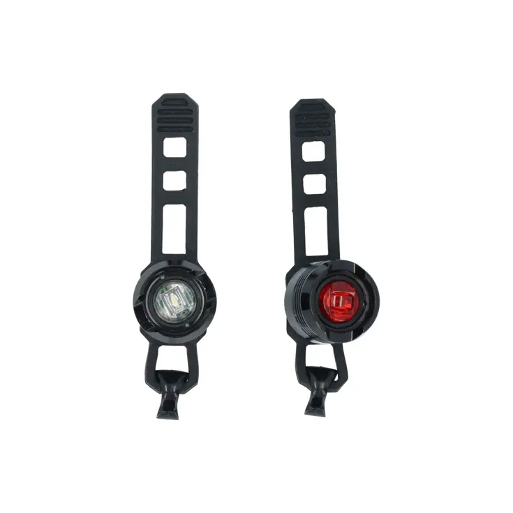Aluminium verlichtingsset voor veilig fietsen