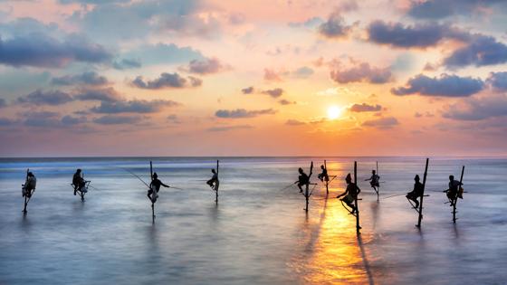 Sri Lanka, vissers - GettyImages-1191225810