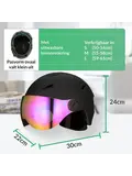 SPEED skihelm - afneembare oorkappen