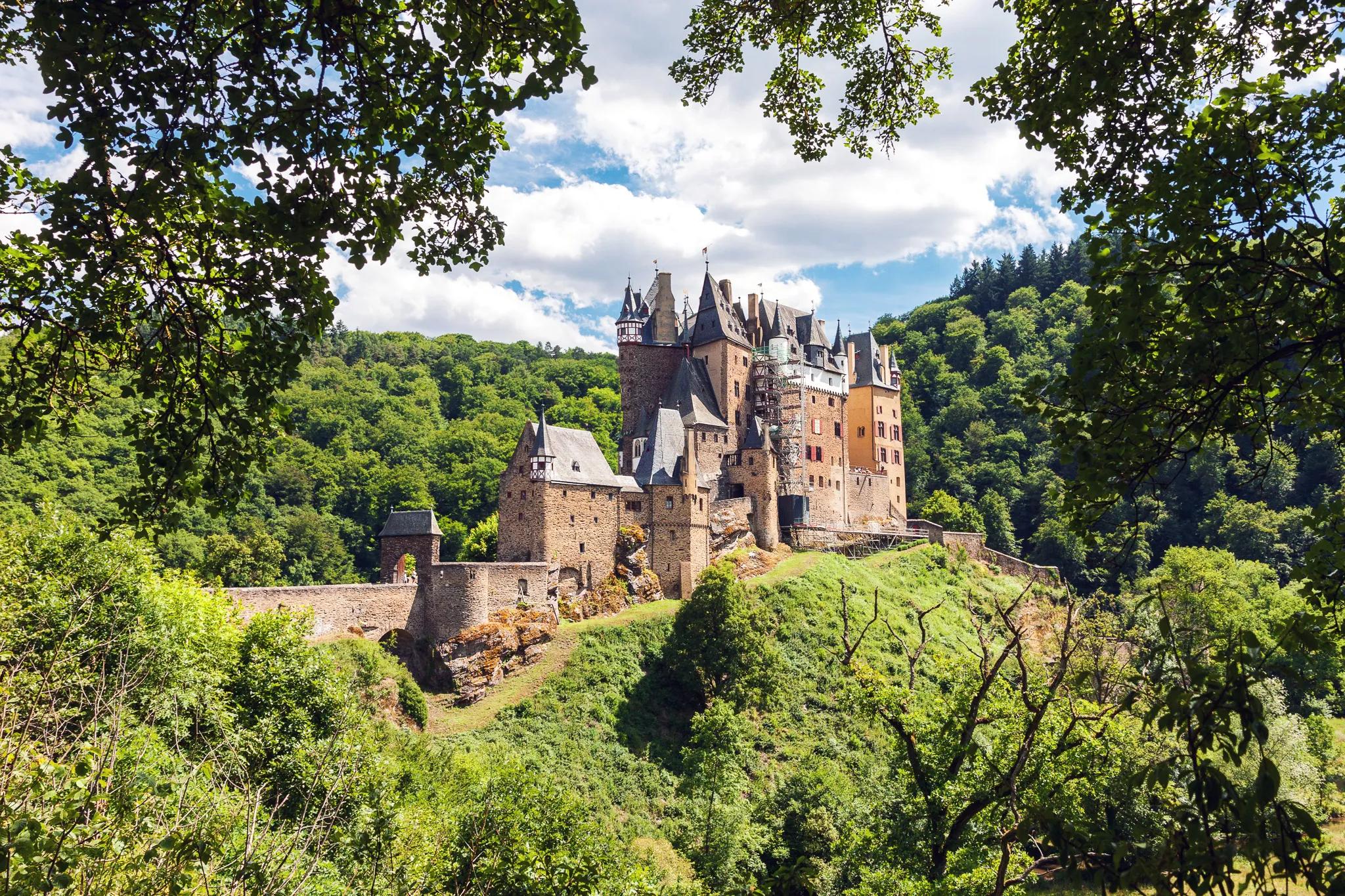 Old medieval Eltz Castle in Germany