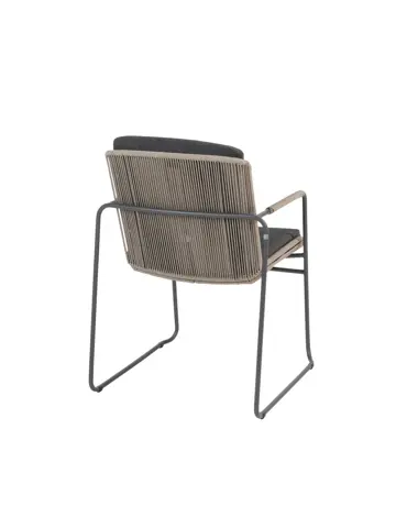 Parma taupe Tuinstoel Taste by 4 Seasons