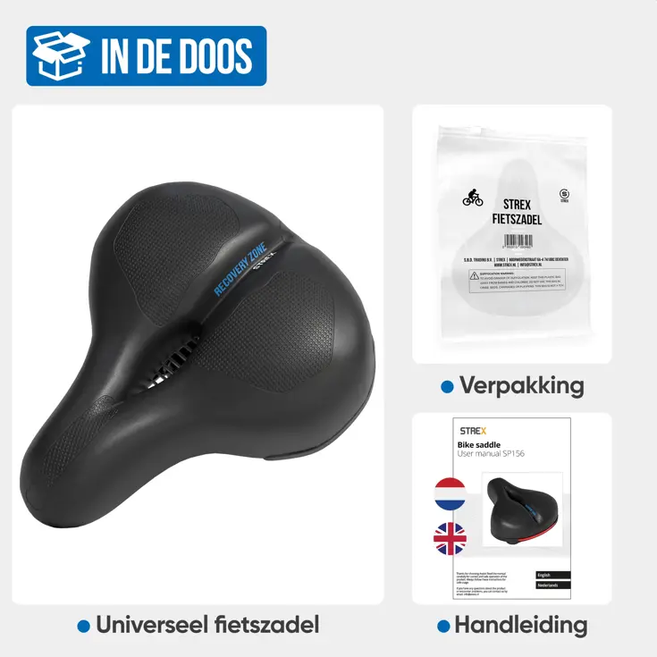 Fietszadel Unisex - Extra Comfortabel