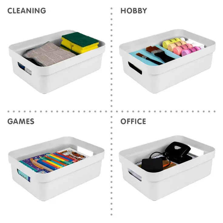 Sigma home - Opbergbox - 9L - 6-delig