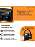 Noodradio 10.000mAh + Zaklamp