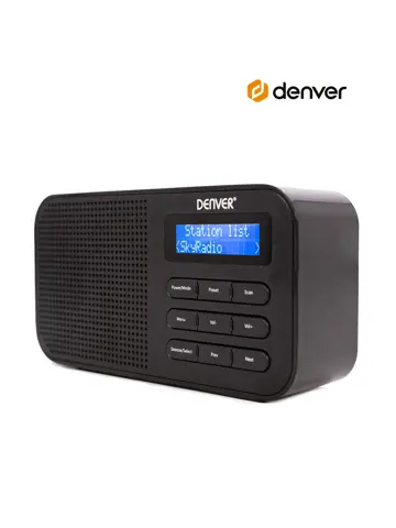 DAB42B DAB+/FM Radio Wekkerfunctie