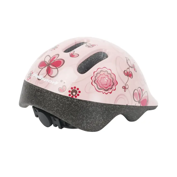 Polisport Baby Helm Birdy 44/48cm creme/roze