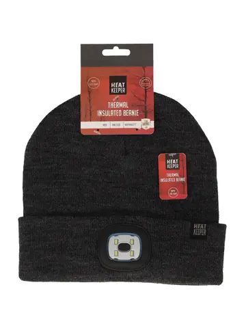 Met Lampje - Unisex - Muts