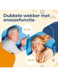 Wekker FM-radio Wakeuplight Snoozefunctie