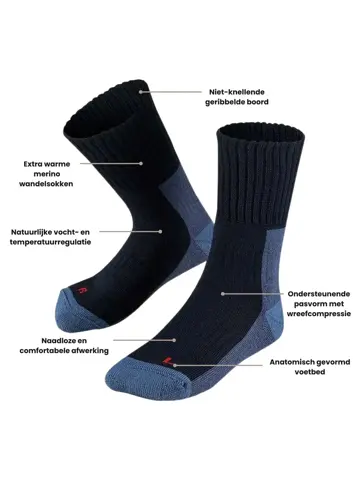 Extra Warm - 1 paar - Wandelsokken