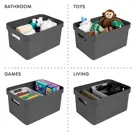 Sigma home - Opbergbox - 13L - 6-delig